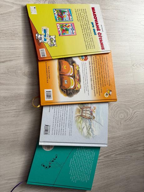 Predám rôzne detské knihy v top stave, 