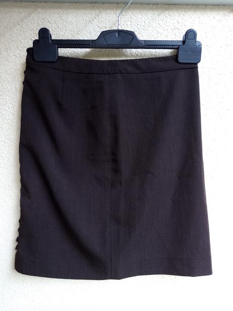 Tmavohnedý dámsky kostým značky mango, mango,36