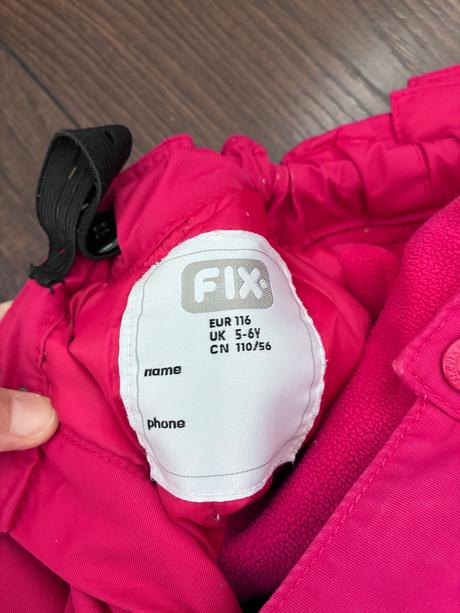 Oteplovaky fix, lindex,110