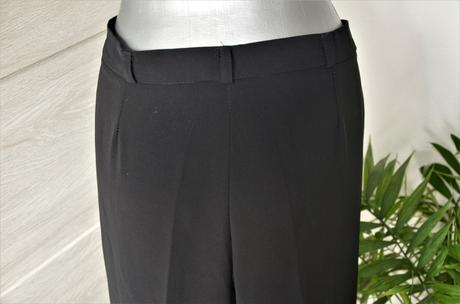 Elegantné čierne nohavice-46, 46