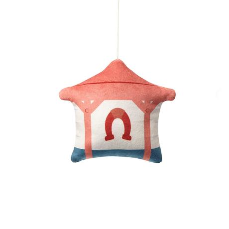 Babyono kolotoč nad postieľku s melódiou horses, 