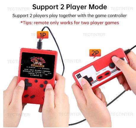 Herná konzola sup s 800 hrami + ovládač,