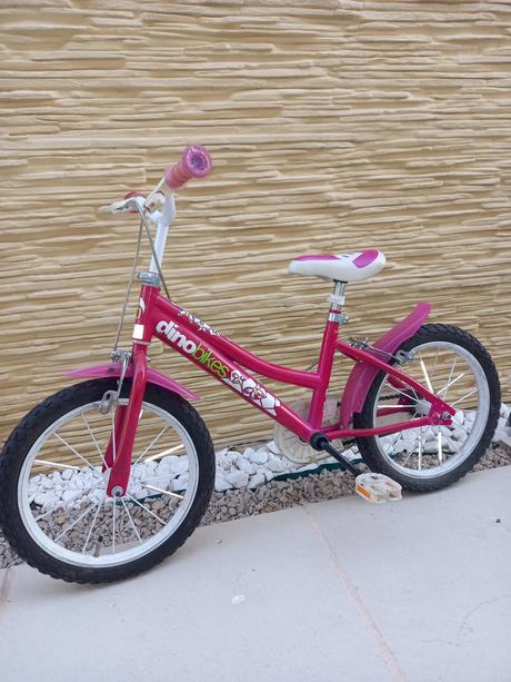 Bicykel detský vel kolies 16, dino bikes,16