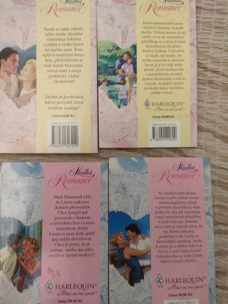 Harleqin romance 6 ks,