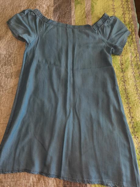 Ľahké riflové šaty, l