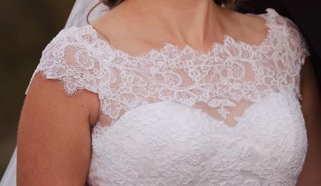 Pohodlné svadobné šaty s vreckami, s