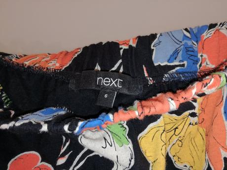 Kvetinové šaty next xs, bavlna, next,xs