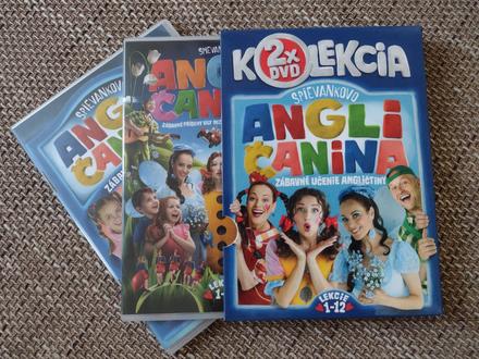 Angličanina dvd 1+2,