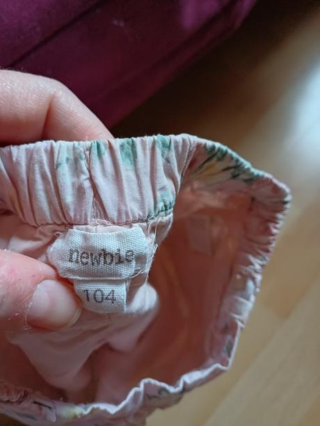 Šortky newbie stará kolekcia, newbie,104