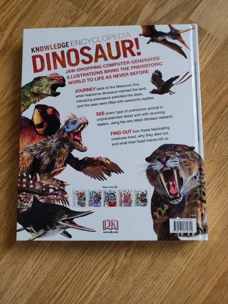 Kniha dinosaur anglicky, 