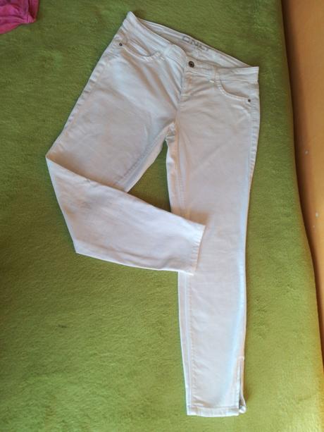 Dievčenské rifle, vysoký pás 34-36, 34