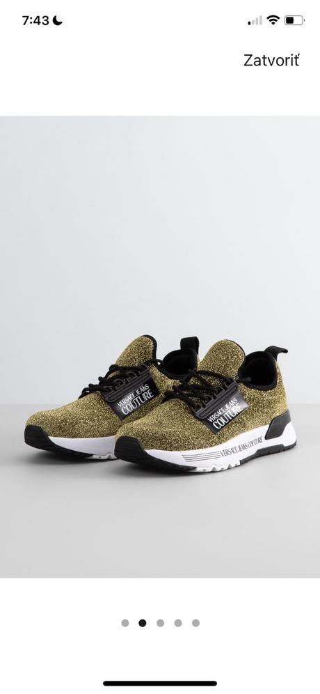 Tenisky versace jeans couture, versace,38