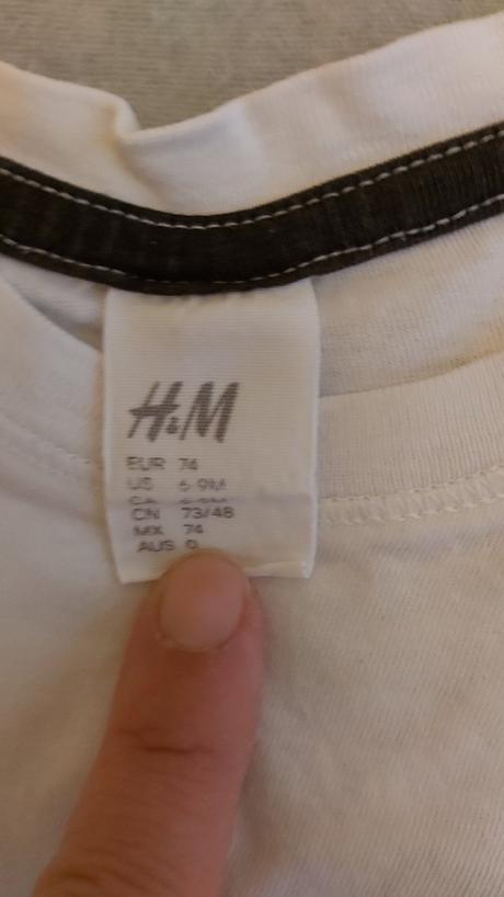 Tričko gitara h&m 74, h&m,74