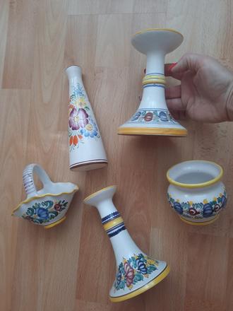 Modranská keramika- mix,