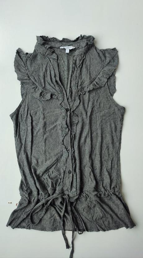 Tričko s volánikom, new look,s