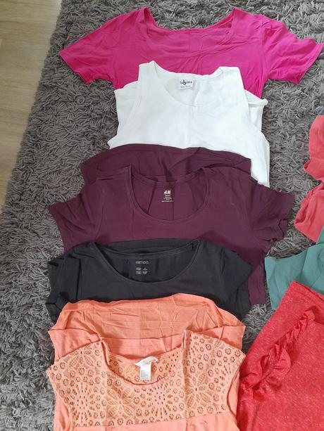 Tehotenské tričká, h&m,s