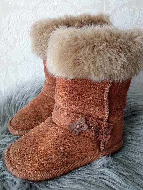 Dievčenské hnedé čižmy next (7), next,24