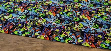 Teplákovina - cool play- cena za 10 centimetrov, 