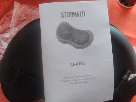 Masážny vankúš stormred,