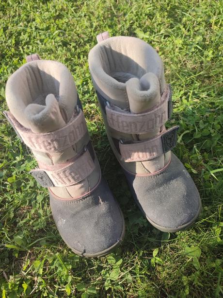 Zimné topanky barefoot, affenzahn,32