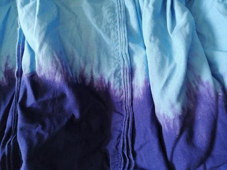 Ombre nebovomodrá sukňa next v38, uk 10, next,38