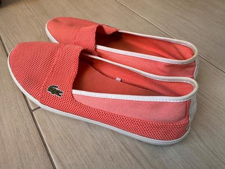 Lacoste slip on, lacoste,40