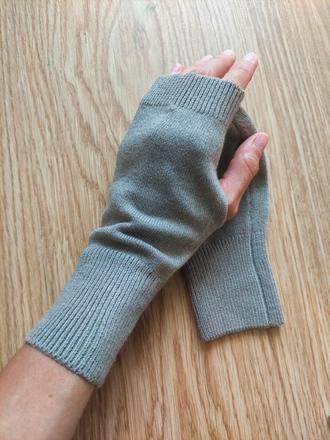 Kašmírové rukavice bez prstov, 