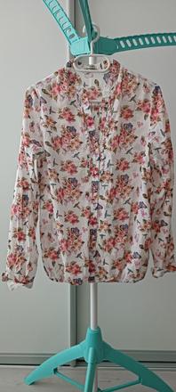 Kvetová blúzka, camaieu,s