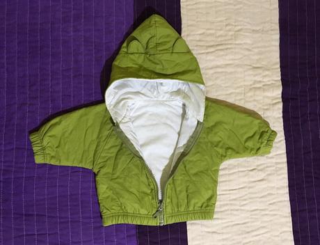 Unisex prechodná bunda s uškami v. 62, 62