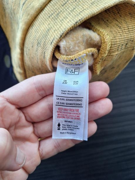 Mikina vel.104/110, f&f,104