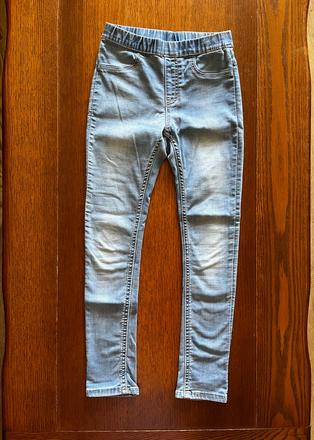 Riflové pohodlné jegginsy, h&m,122