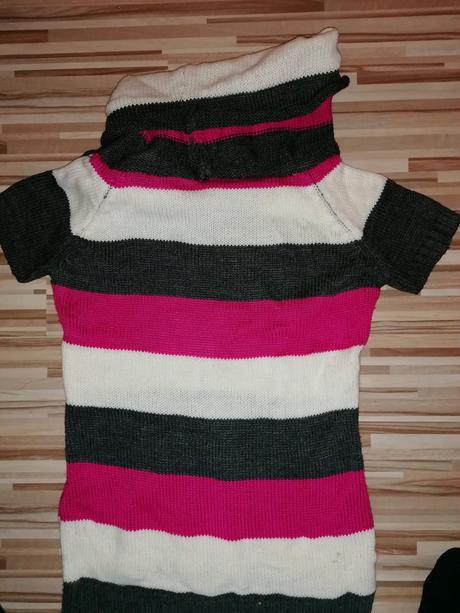 Pulóver pre dievčatko 8/10 rokov teply, 140