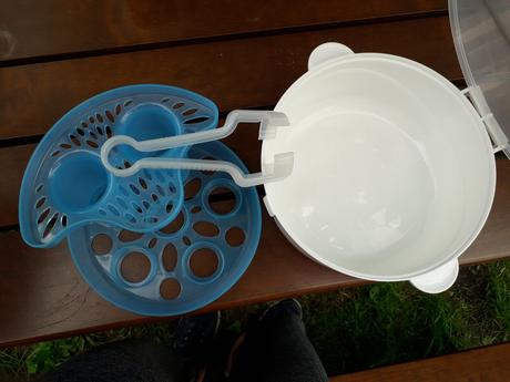 Mikrovlnný parný sterilizátor bayby, 