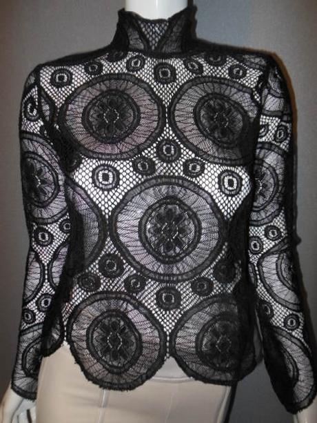 Čipkovany top, 38 - xl