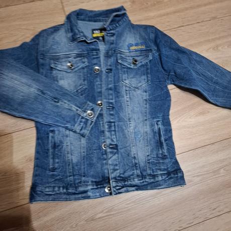Rifľová bunda 152, denim,152