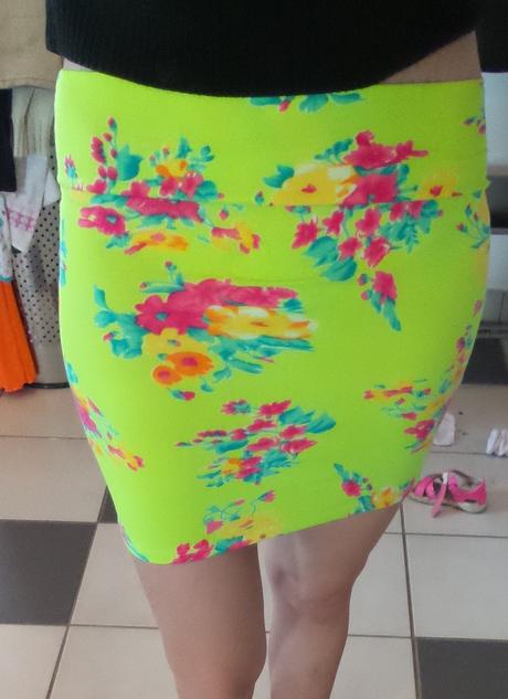 Kvetinková letná suknička, s