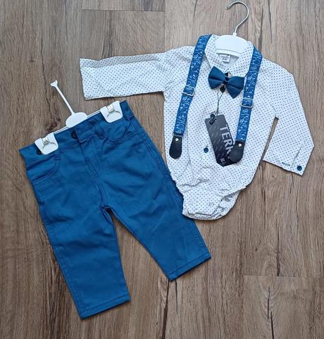 Nový slávnostný oblek, set, komplet, 68 / 74 / 80 / 86 / 92