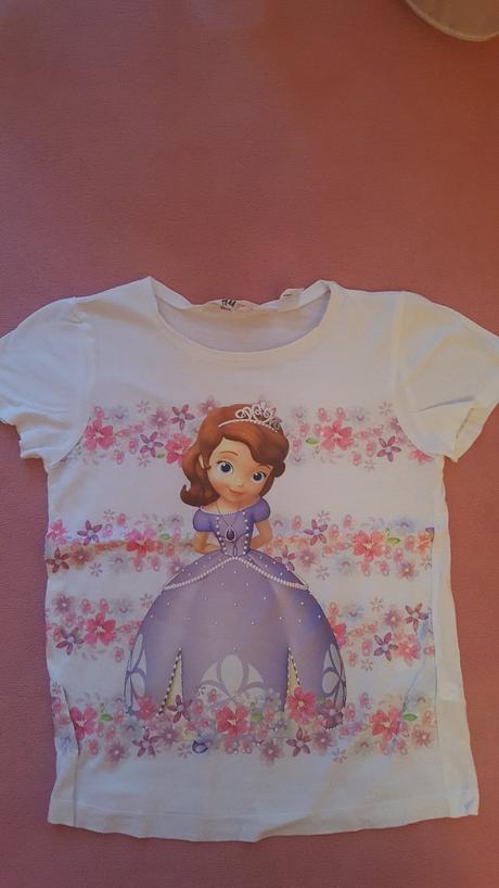 Disney tricko, h&m,128