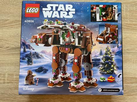 Lego star wars perníkový transportér at-at 40806,