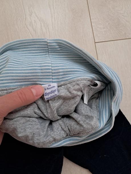 Nohavice zateplene 74, h&m,74