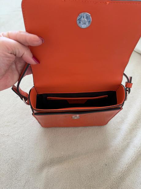 Kabelka karl lagerfeld oranžová, karl lagerfeld