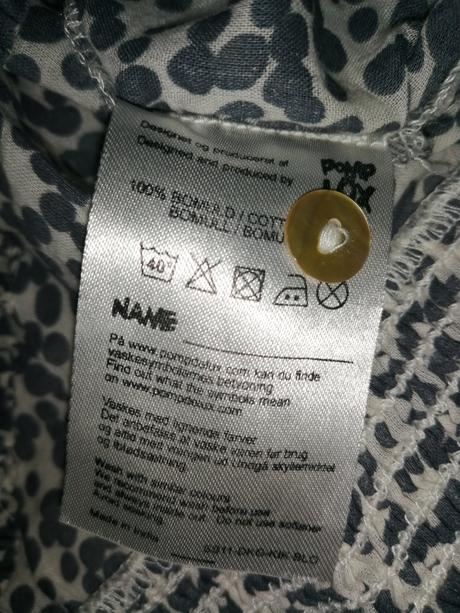 Blúzka pompdelux, riflíky dodipetto, pompdelux,104