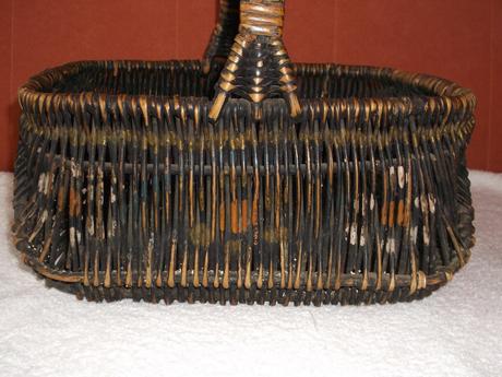 Retro prútený košík, 