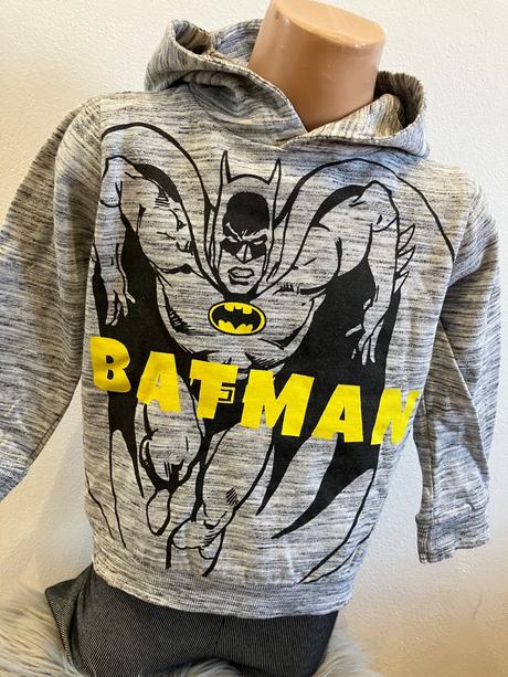 Chlapčenská mikina s kapucňou batman (116), 116