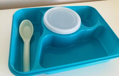 Viaczložkový desiatový bento box,