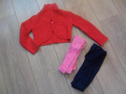 Bolerko zn. marks & spencer + 2x pančušky grátis, marks & spencer,104