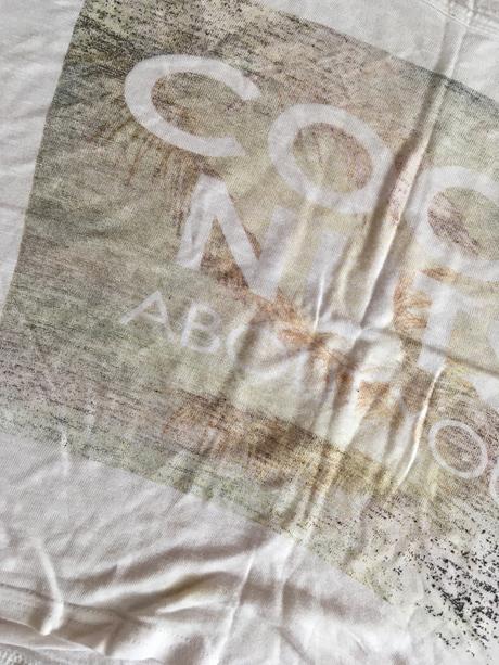 Oversized crop top, h&m,xs