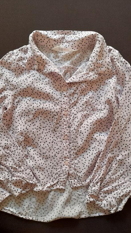 Dievčenská košeľa, h&m,116