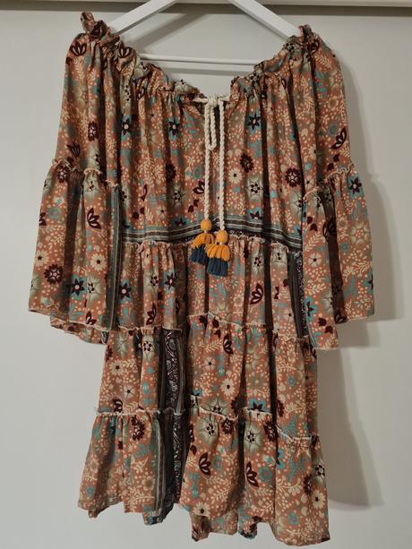 Boho šaty,
