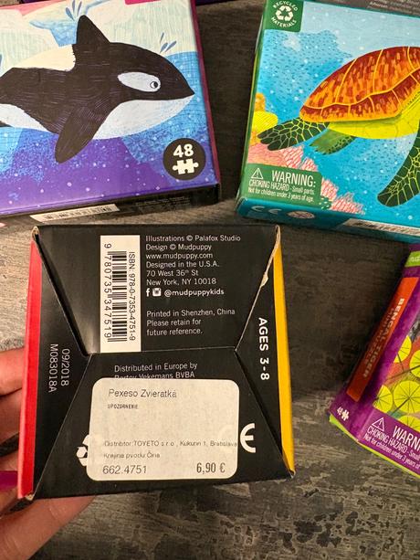 Mudpuppy - detske puzzle a pexeso,